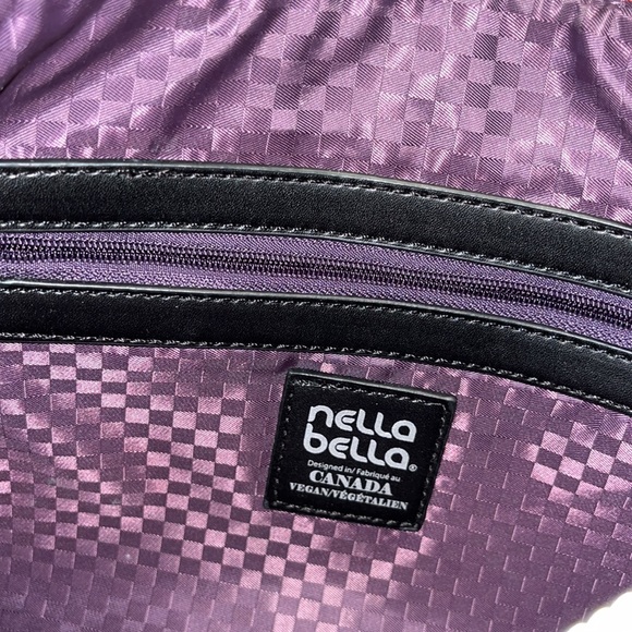 Nella Bella Vegan Leather Crossbody red Purse - Picture 3 of 4